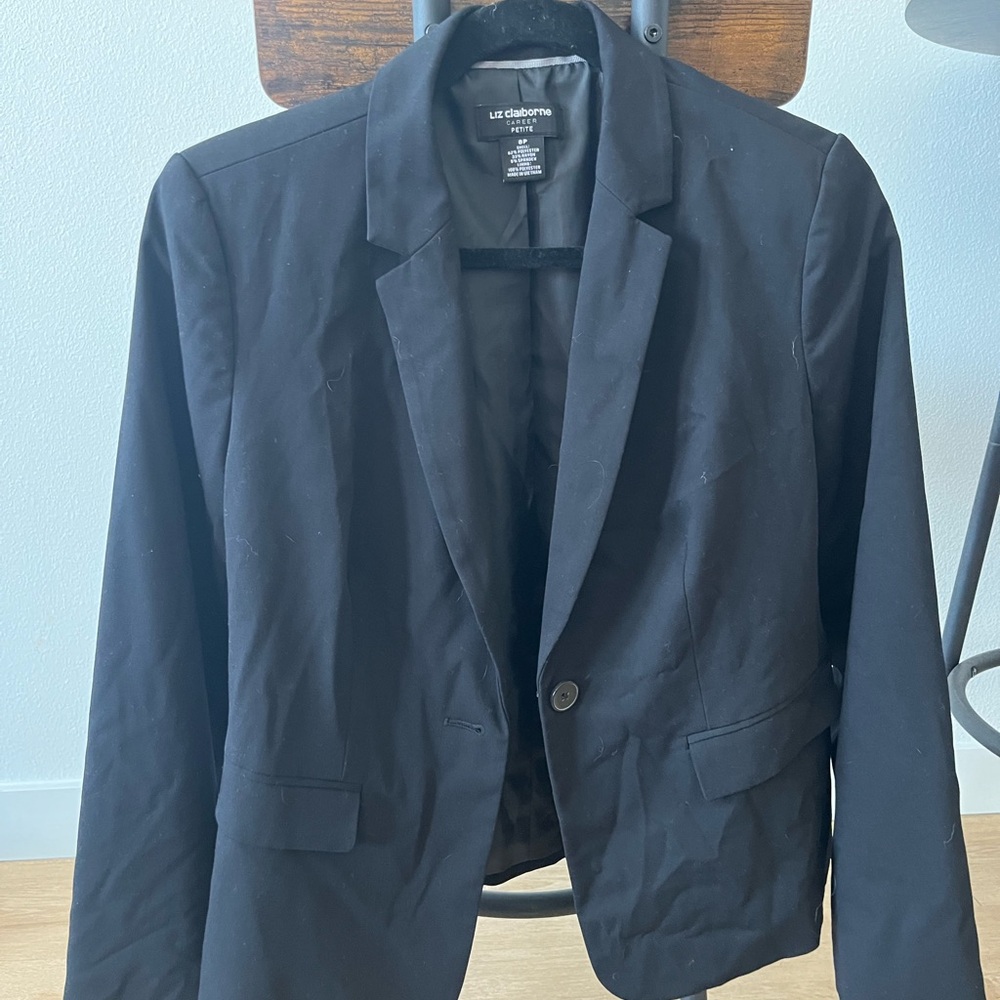 Liz Claiborne Black Blazer